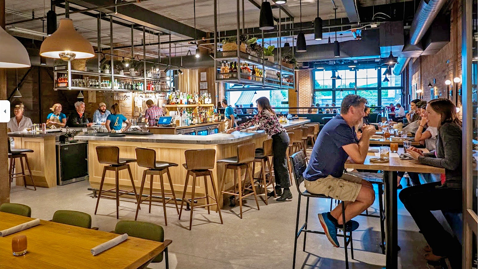 The dining room at Brigade